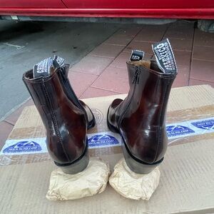 Men's Brown Leather Boots Calexico size 7\5 New but they don’t come with the box